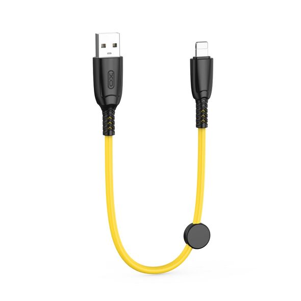 XO cable NB247 USB - Lightning 0,25 m 6A yellow 6920680839964