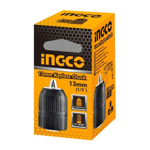 Ingco Τσοκ Αυτόματο 13mm Kcl1301 6928073668603 έως 12 Άτοκες Δόσεις