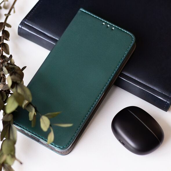 Smart Magnetic case for Samsung Galaxy A15 4G / A15 5G dark green 5900495649591