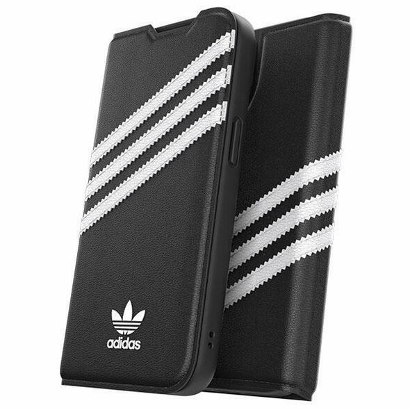 Adidas OR Booklet Case PU iPhone 14 6.1" black/black white 50195