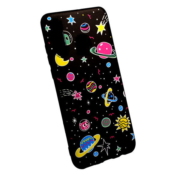 Slim case Art SAMSUNG GALAXY A9 2018 pink planets 8819100004632