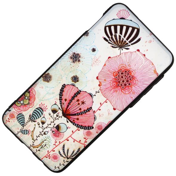 Art 3D case SAMSUNG GALAXY A9 2018 flower2 8819100003970