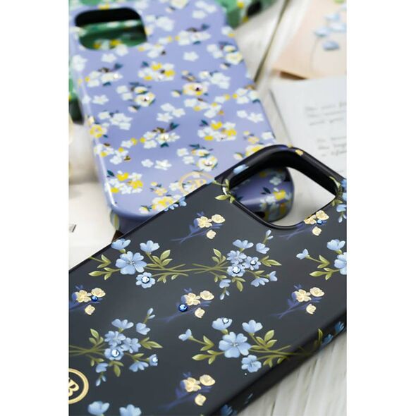 Case IPHONE 12 MINI Kingxbar Blossom Series blue 6959003590411