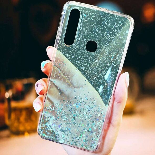 Case IPHONE 13 PRO Sequins Glue Glitter Case mint 5904161117469