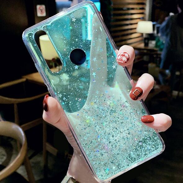 Case IPHONE 13 PRO Sequins Glue Glitter Case mint 5904161117469