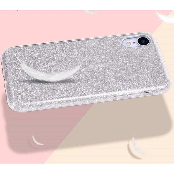 Case SAMSUNG GALAXY A03S Glitter silver 5904161119944