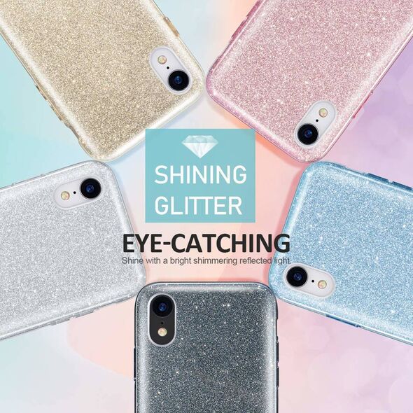 Case SAMSUNG GALAXY S22+ PLUS Glitter gold 5904161123118