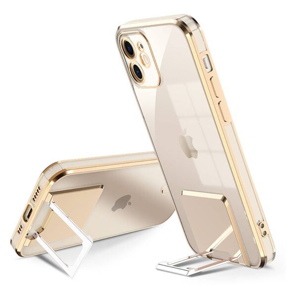 Case SAMSUNG GALAXY S21 Kickstand Case gold 5904161124481