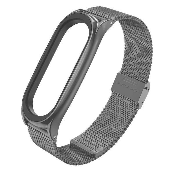 Strap for XIAOMI MI BAND 6 / 6 NFC / 5 / 7 Tech-Protect Milaneseband black 0795787712313