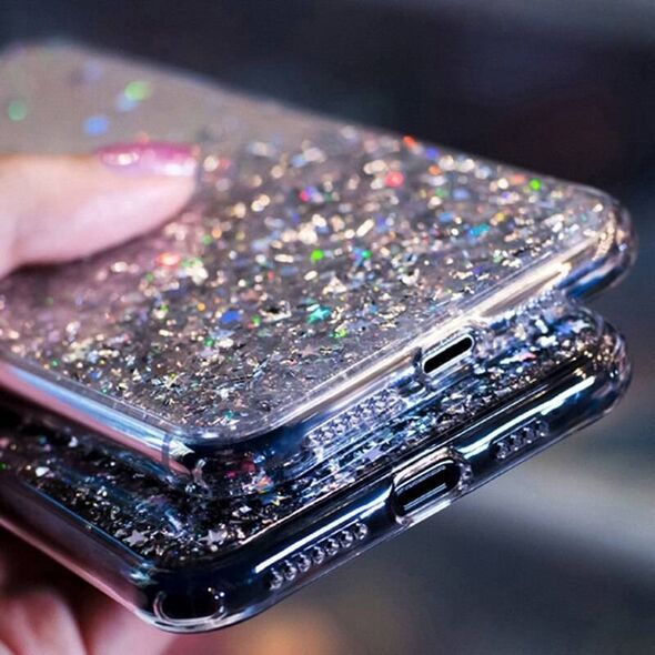 Case XIAOMI 12 5G / 12X 5G Sequins Glue Glitter Case black 5904161125624