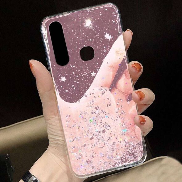 Case XIAOMI 12 PRO Sequins Glue Glitter Case pink 5904161125686