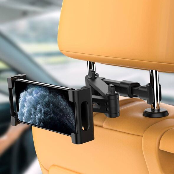 Stretchable Headrest Car Mount Tech-Protect black 9589046921643