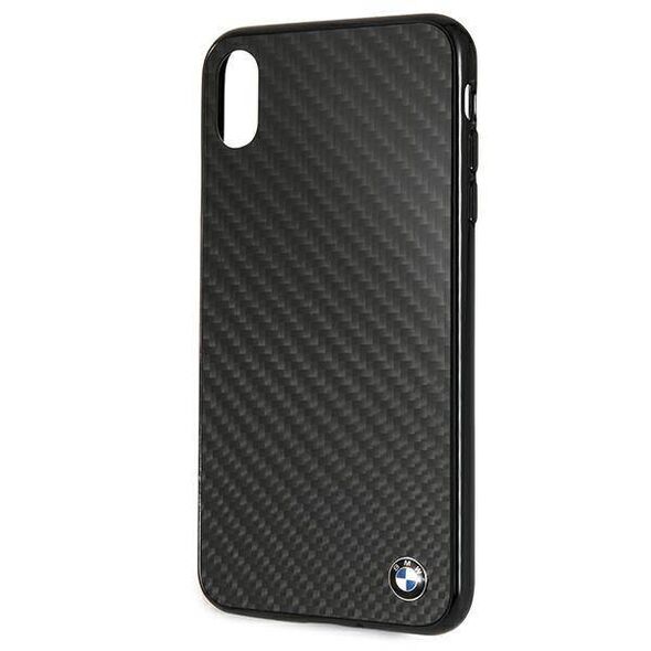 Original Case IPHONE XS MAX BMW Hardcase Siganture-Carbon (BMHCI65MBC) black 3700740435007