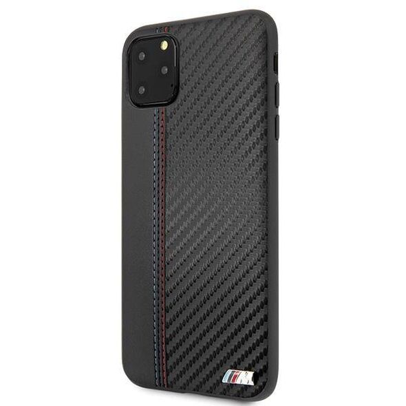 Original Case IPHONE 11 PRO MAX BMW Hardcase PU Carbon (BMHCN65MCARBK) black 3700740462133