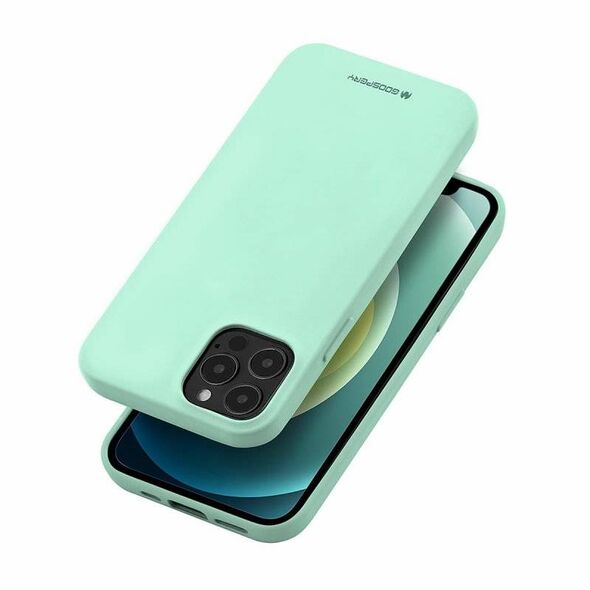 Case SAMSUNG GALAXY M53 5G Matte Silicone Mercury Soft Jelly mint 8809842296136