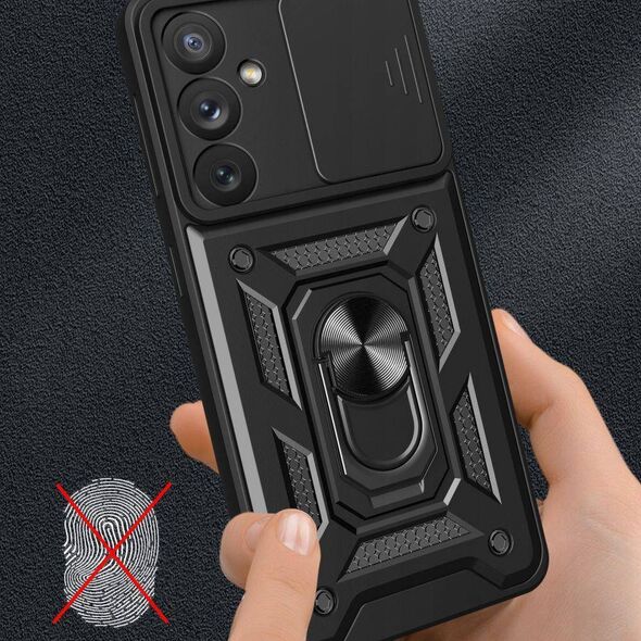 Case SAMSUNG GALAXY A14 5G Tech-Protect Camshield Pro black 9490713932155