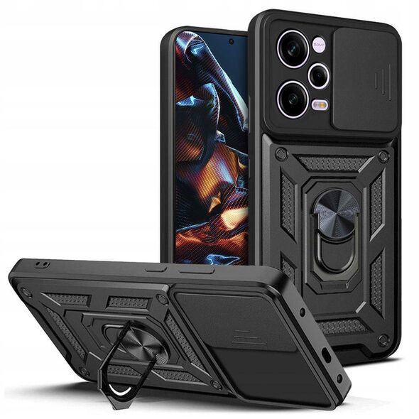 Case XIAOMI REDMI NOTE 12 PRO 5G / POCO X5 PRO 5G Tech-Protect Camshield Pro black 9490713932957