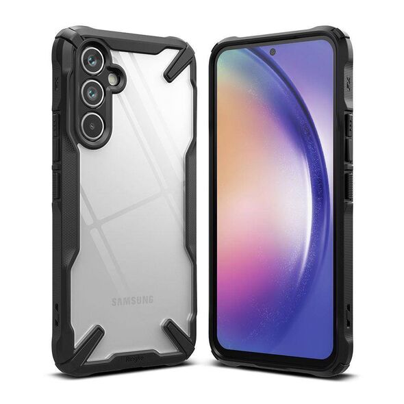 Case SAMSUNG GALAXY A54 5G Ringke Fusion-X black 8809919303453