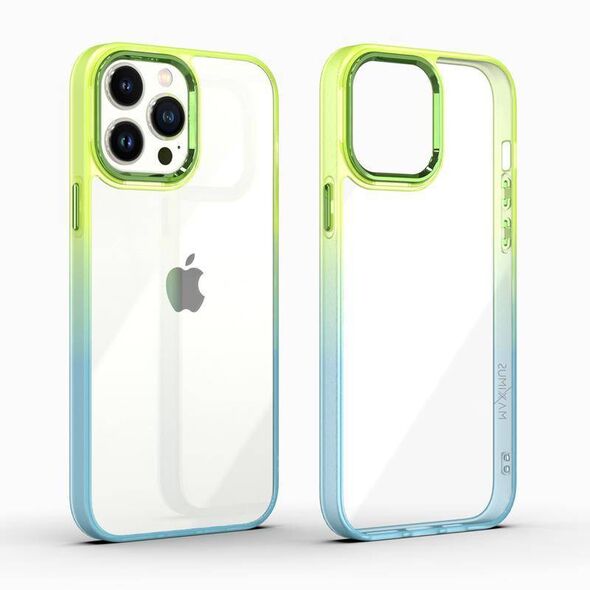 Case IPHONE 14 PLUS MX Rainbow green-blue 5901313079040