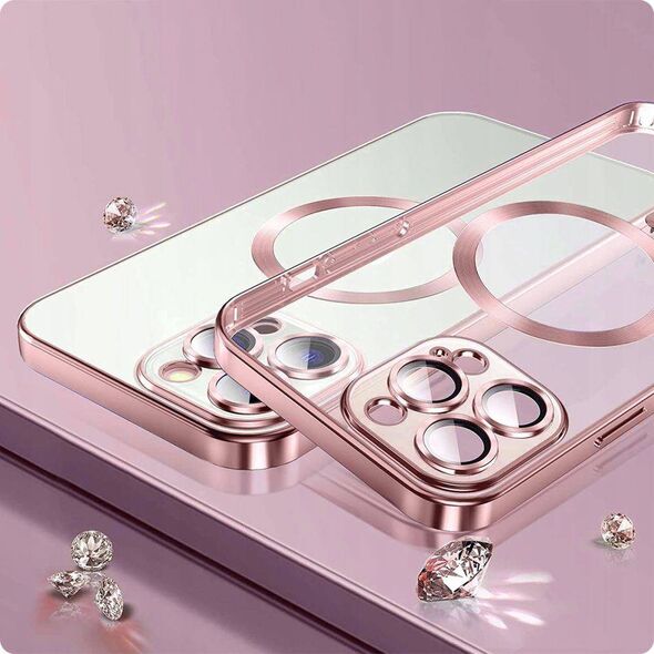 Case IPHONE 14 PRO MAX Tech-Protect MagShine gold 9490713935675