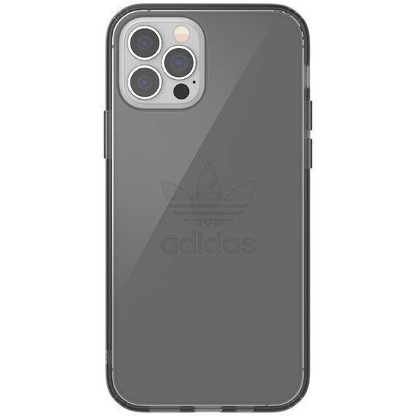 Original Case IPHONE 12 / 12 PRO Adidas OR Protective (42385) smokey black transparent 8718846084390