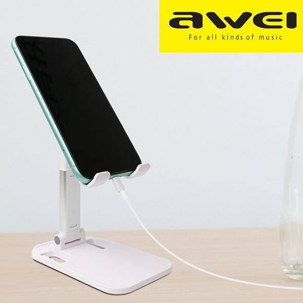 AWEI Desk Holder (X11) white 6954284078511