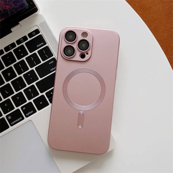 Case APPLE IPHONE 15 PLUS Soft MagSafe pink 5904161141785