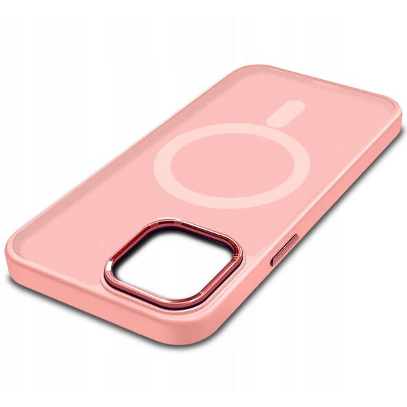 Case IPHONE 14 PLUS Matt MagSafe light pink 5904161142706