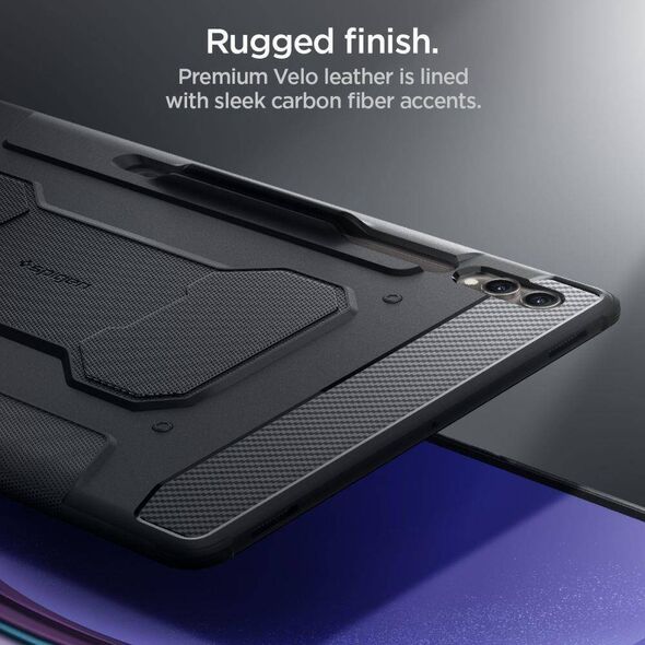 Case SAMSUNG GALAXY TAB S8 ULTRA 14.6 / S9 ULTRA 14.6 Spigen Rugged Armor "Pro" black 8809896751452