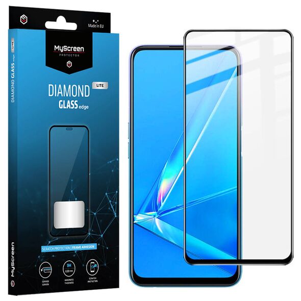 Tempered Glass 5D SAMSUNG GALAXY A35 5G MyScreen Diamond Glass Edge Lite Full Glue black 5904433230070