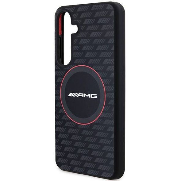 Original Case SAMSUNG GALAXY S24+ AMG Hardcase Silicone Carbon Pattern MagSafe (AMHMS24M23SMRK) black 3666339241735