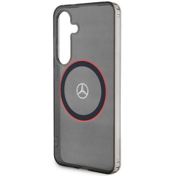 Original Case SAMSUNG GALAXY S24 Mercedes Hardcase Double Layer W/ Red MagSafe (MEHMS24S23HUORK) black 3666339246181