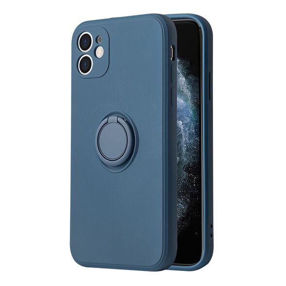 Vennus Silicone Ring for Iphone 14 Pro Max Blue 5900217951292