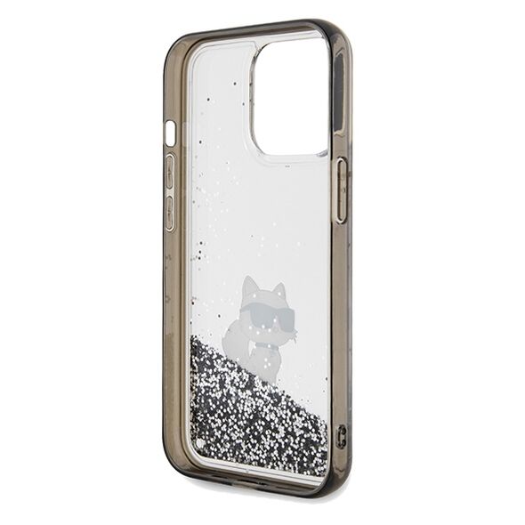 Karl Lagerfeld case for iPhone 13 Pro Max 6,7&quot; KLHCP13XLKCNSK HC LIQ. GLITTER C TRANSPARENT 3666339164140