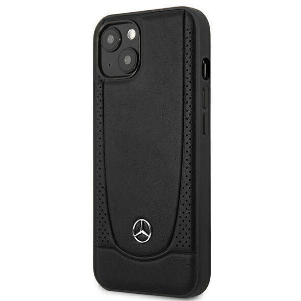 Case IPHONE 14 PLUS Mercedes Leather Urban Line (MEHCP14MARMBK) black 3666339082673