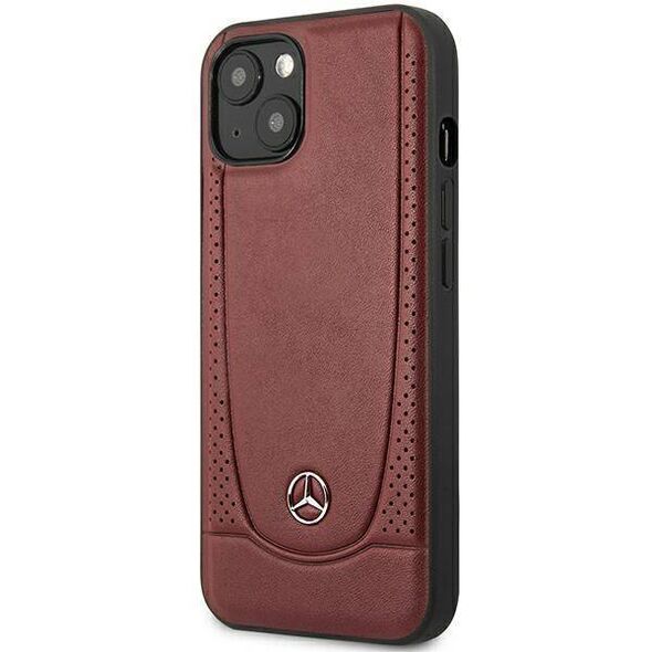 Case IPHONE 14 PLUS Mercedes Leather Urban Line (MEHCP14MARMRE) red 3666339082758