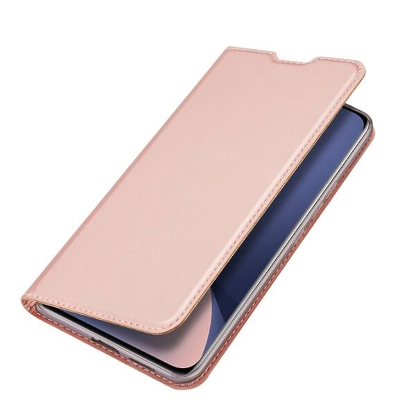 Case XIAOMI 12 LITE with a Flip Dux Ducis Skin Leather light pink 6934913037515