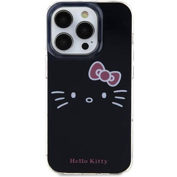 Original Case IPHONE 13 PRO Hello Kitty Hardcase IML Kitty Face (HKHCP13LHKHLK) black 3666339184971