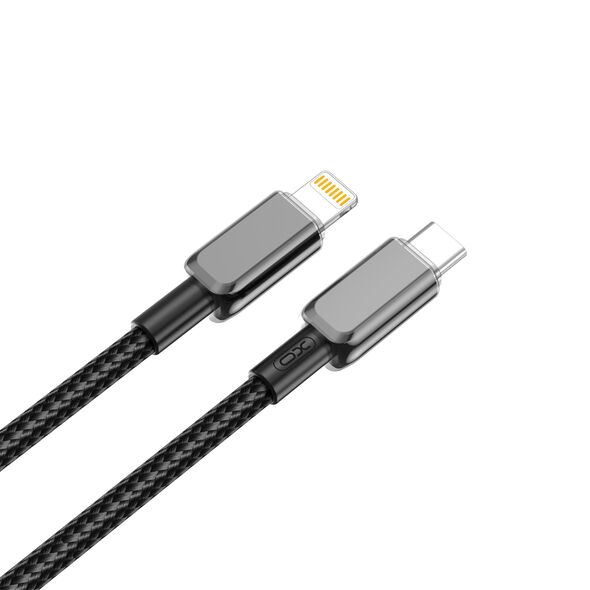 XO cable NB-Q250A PD USB-C - Lightning 0,35m 27W black 6920680844623