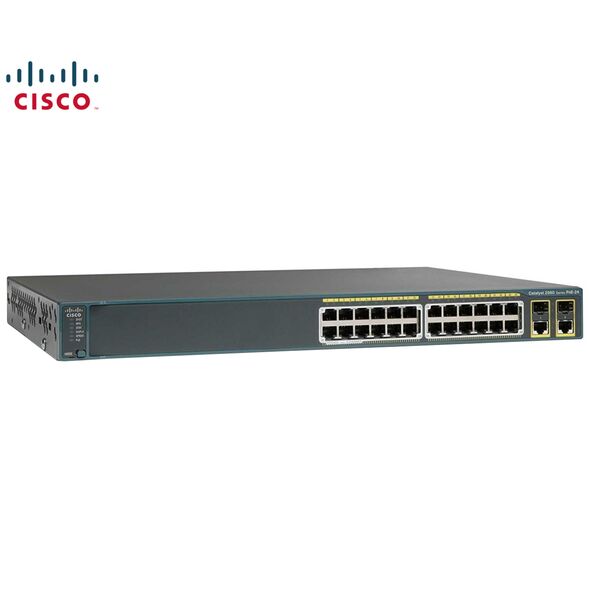 SWITCH ETH 24P 10/100 CISCO C2960 2X1GBE 0.073.154 έως 12 άτοκες Δόσεις