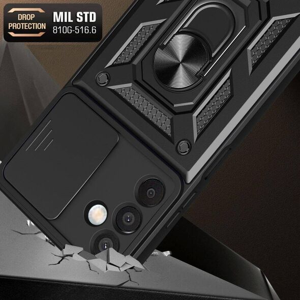 Case SAMSUNG GALAXY M15 5G Tech-Protect Camshield Pro black 5906302308071