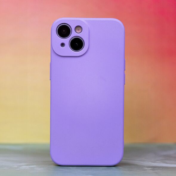 Silicon case for iPhone 14 6,1&quot; lilac 5907457756038