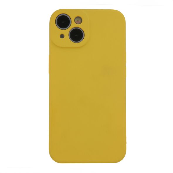 Silicon case for iPhone 15 6,1&quot; yellow 5907457755482