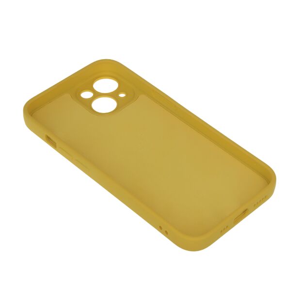 Silicon case for iPhone 15 Pro Max 6,7&quot; yellow 5907457755505