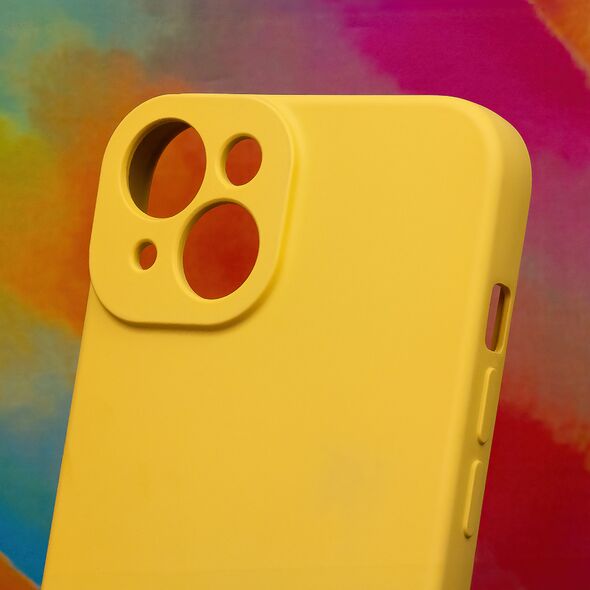 Silicon case for Xiaomi Redmi 12 4G yellow 5907457755673