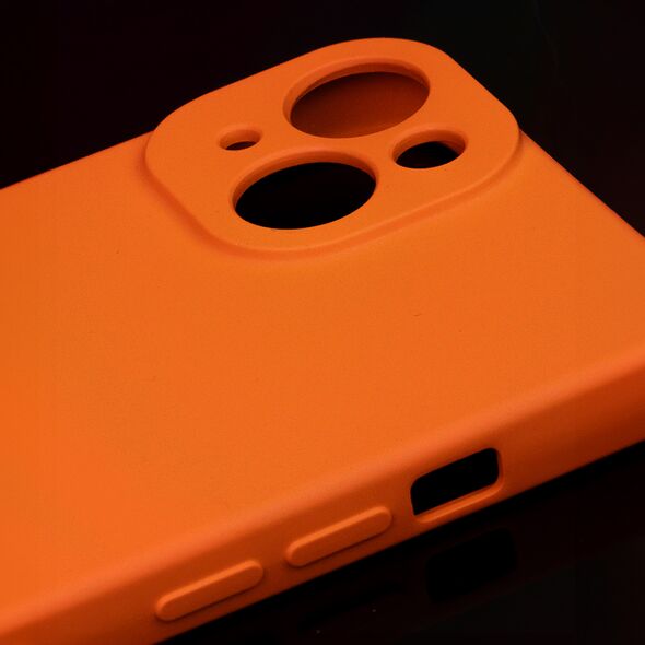 Silicon case for iPhone 14 6,1&quot; orange 5907457756335