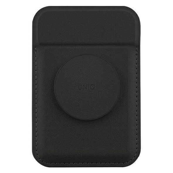 Magnetic Card MagSafe Wallet with Stand UNIQ Flixa black 8886463687024