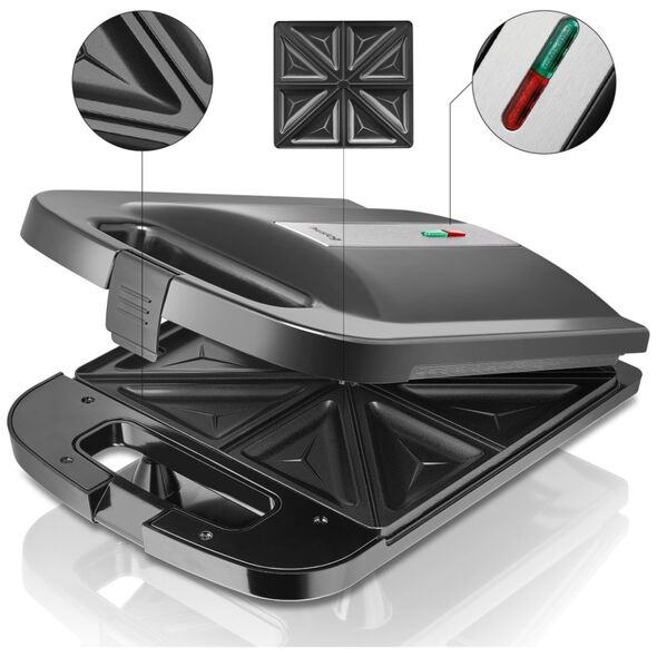 Huslog 4-slice sandwich maker AK-7822 5902983623519