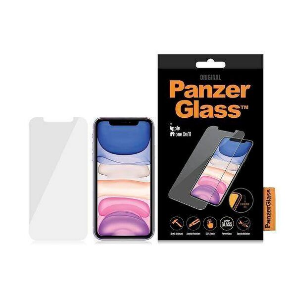 Tempered Glass IPHONE 11 / XR PanzerGlass Standard Super+ 5711724026621