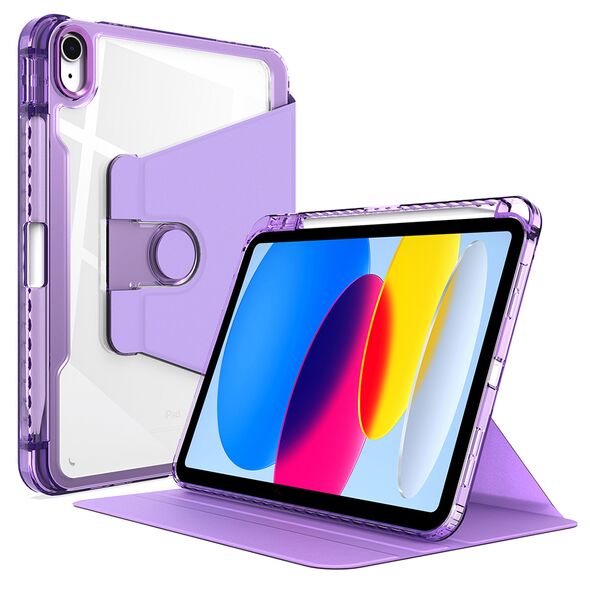 Techsuit Husa pentru iPad 10 (2022) 10.9 - Techsuit Crystal Vision - Purple 5949419120464 έως 12 άτοκες Δόσεις